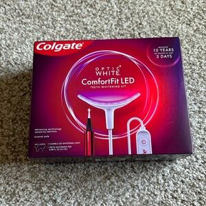 Colgate optic white comfortfit LED teeth whitening kit